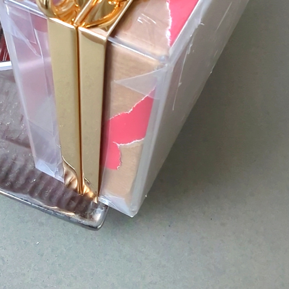 Christian Louboutin Paper Shopping Bag UPCYCLED Novelty Clutch - Picture 5 of 10